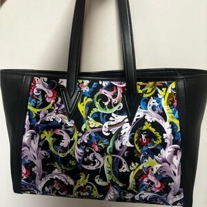Colorful Patterned Women's Tote Bag